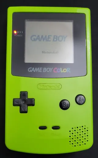 Nintendo Game Boy Color Verde + Gioco Pokemon Blu