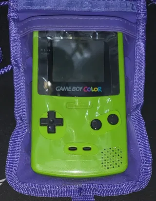 Nintendo Game Boy Color Verde + Gioco Pokemon Blu