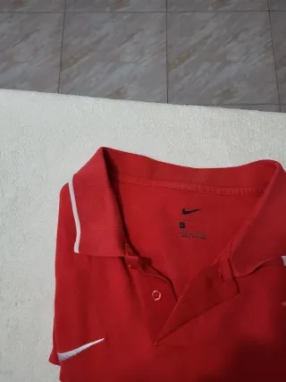 Camiseta Polo Nike Hombre Talla L Roja