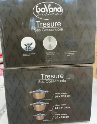 Tris Pentole Bavaria Tresure