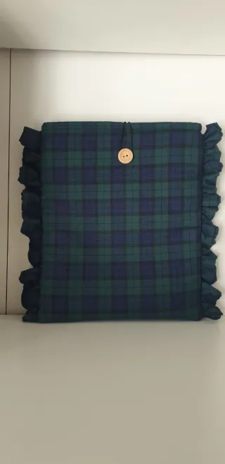 Funda tela cuadros libro/iPad/ebook