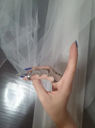 Anillo garra metal articulado unisex