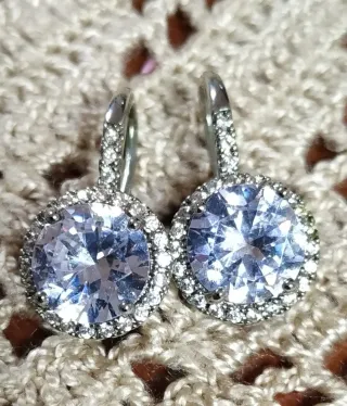 Pendientes Plata 925 Circonita Brillante