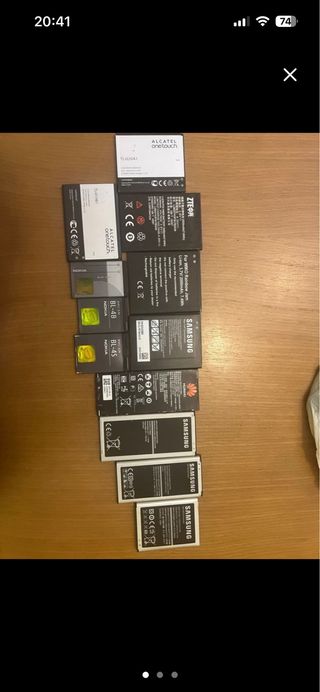 Confezione di batterie per cellulari Alcatel, Nokia, Samsung, ZTE