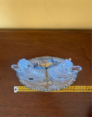 Set Oliera Vintage Cristallo