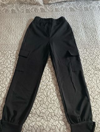 Pantalones de vestir negros mujer