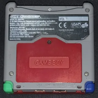 Nintendo Game Boy Advance SP + Rayman Advance