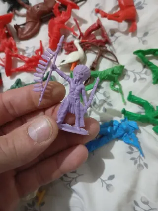 Set di soldatini in plastica giocattolo