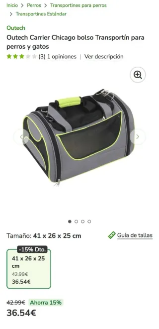 Transportín para perros y gatos