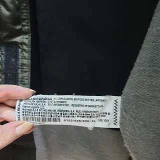 Pull&Bear Giubbotto Piumino Trapuntato Uomo Verde