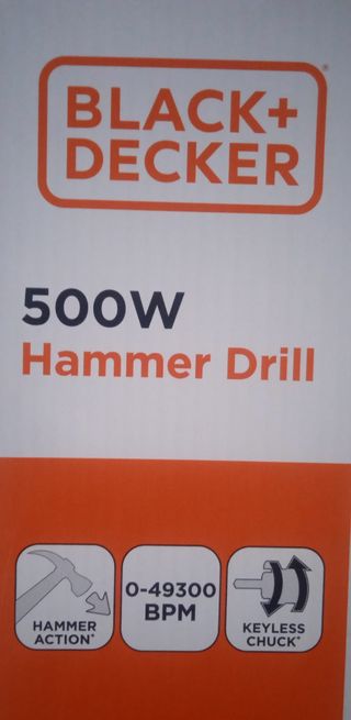 Taladro Black+Decker 500W