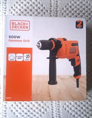 Taladro Black+Decker 500W