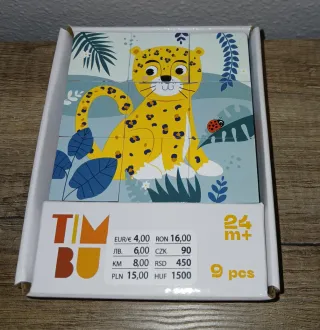 Rompecabezas de cubos TimBu - 9 piezas