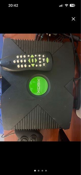 Xbox Clásica Negra con Mando