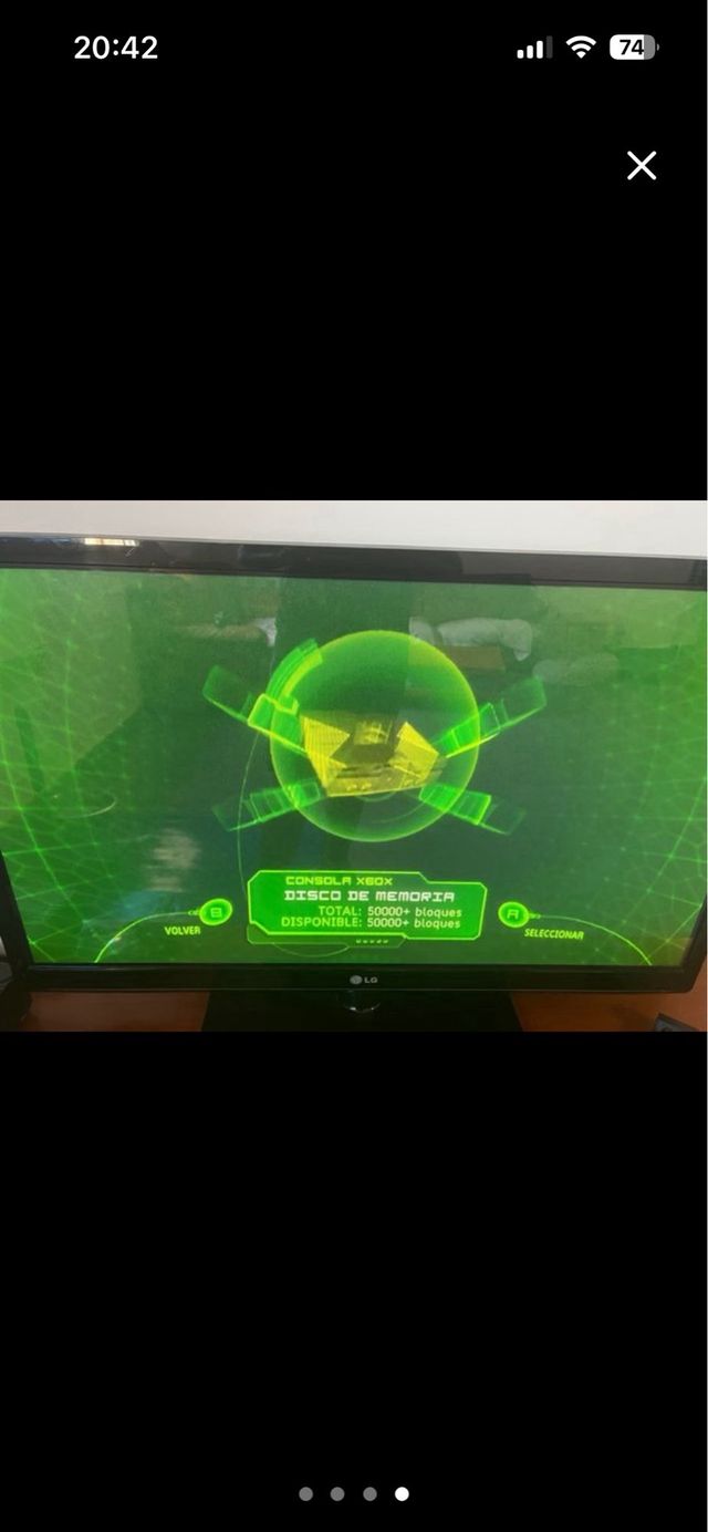 Xbox Clásica Negra con Mando