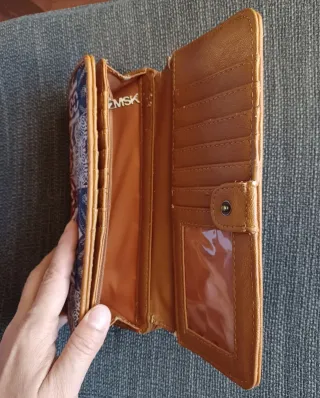 Cartera MSK multicolor - Espaciosa y bonita