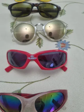 Lote 6 Gafas de Sol Espejadas Varias Marcas