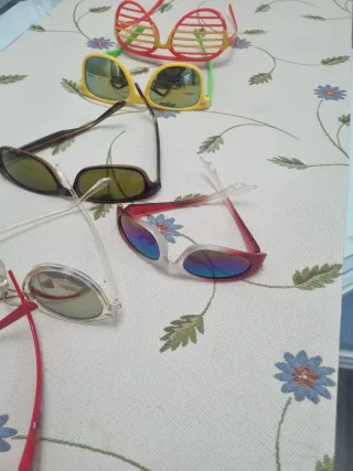 Lote 6 Gafas de Sol Espejadas Varias Marcas