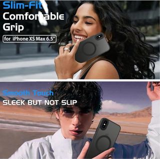 Funda BENTOBEN iPhone XS MAX Magnética Negra