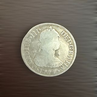 2 Reales 1777 Carlos III México FM