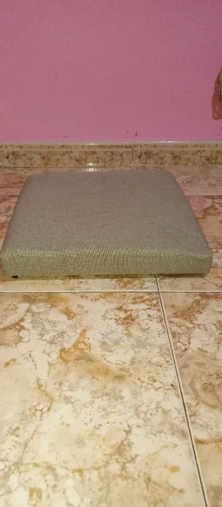 Casita Cama Plegable Mascotas Beige