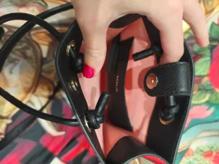 Bolsito Tous Rojo Negro Sin Uso