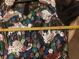 Blusa fiesta lentejuelas mujer talla 40