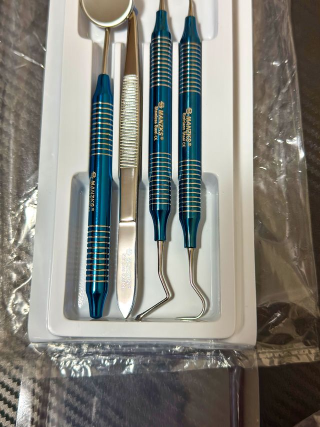 Kit Limpieza Dental 4 Piezas (Nuevo)
