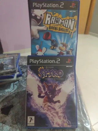 Rayman y Spyro PS2 (PlayStation 2)