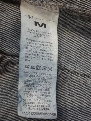 Chaleco Vaquero Talla M