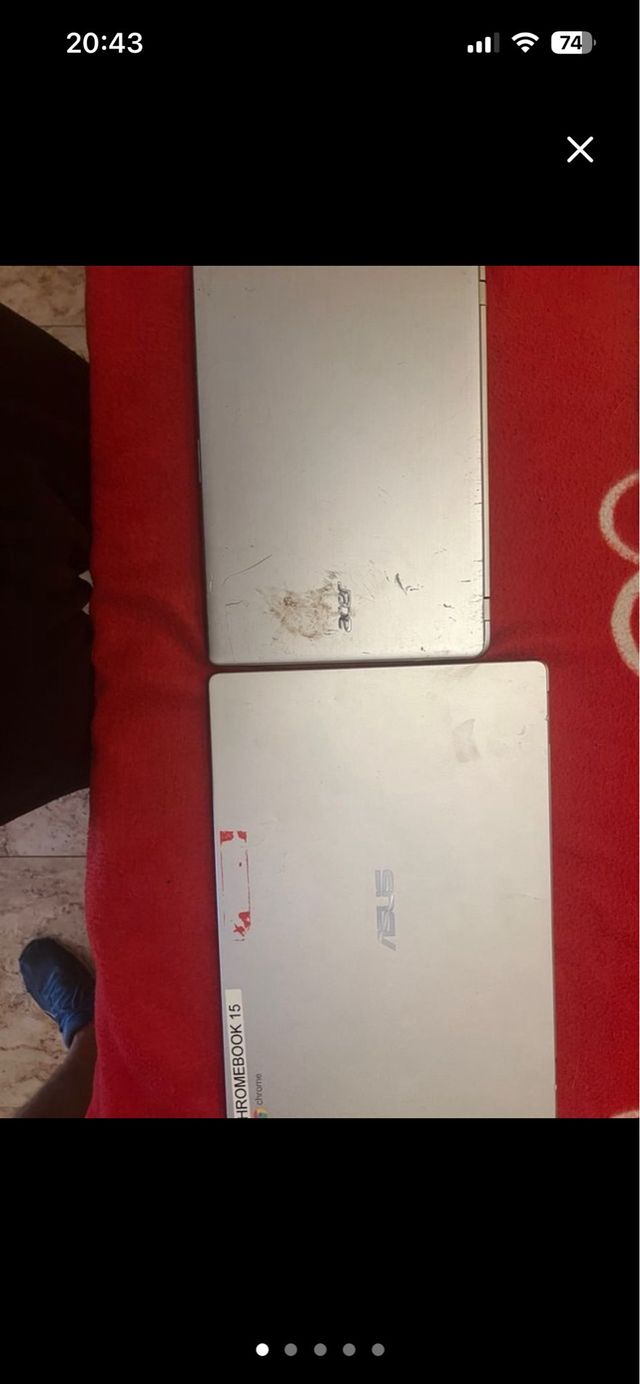 Pack 2 portátiles Acer y Asus - para piezas