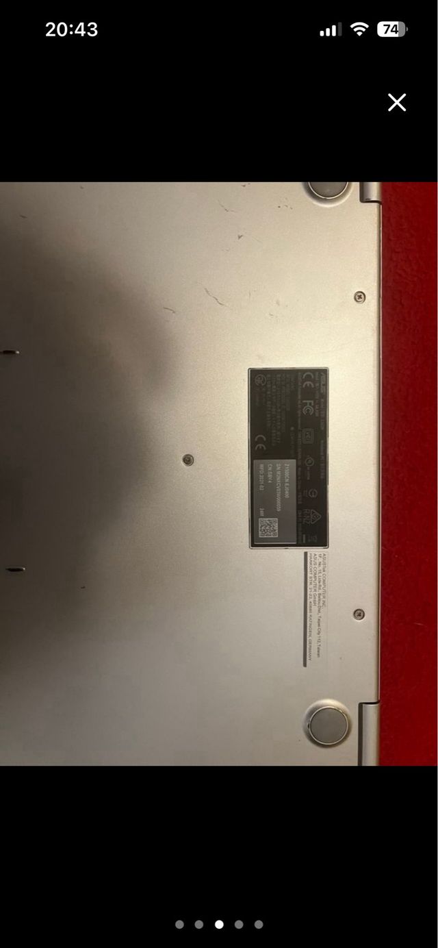 Pack 2 portátiles Acer y Asus - para piezas