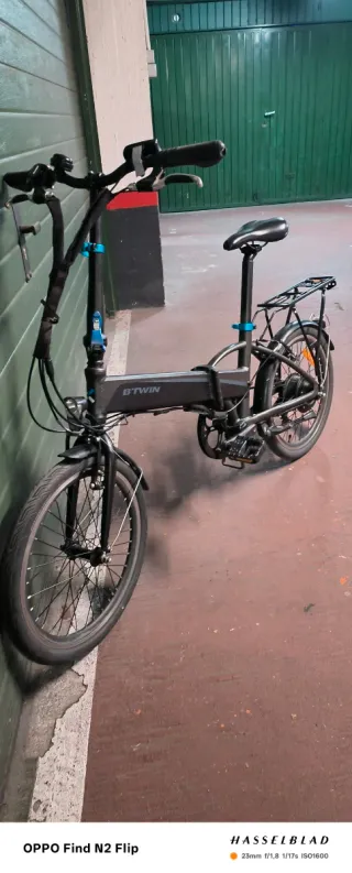 Bicicleta Eléctrica Plegable BTWIN