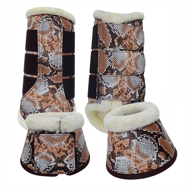 PACK 2 PROTECTORES TENDON BORREGUILLO + 2 CAMPANAS