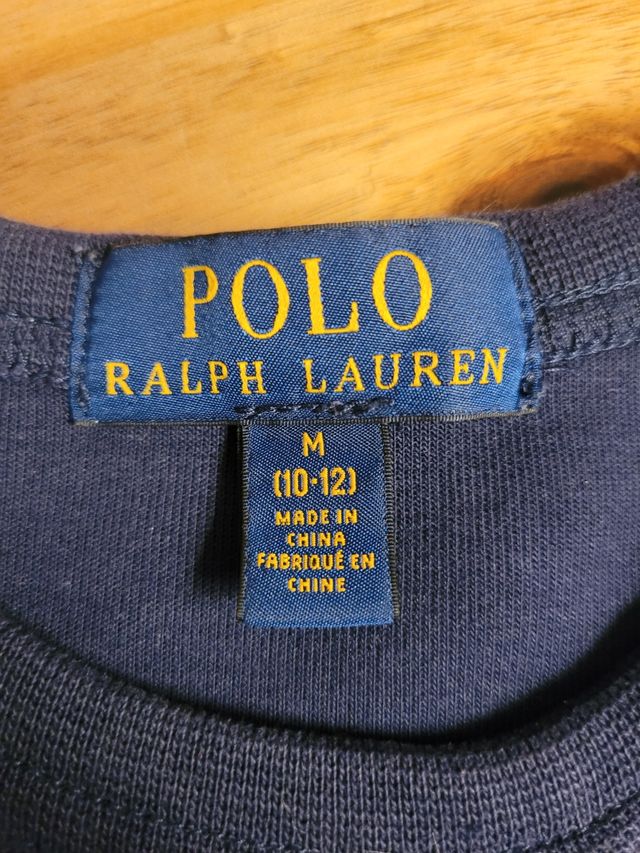 Sudadera Polo Ralph Lauren Talla M (10-12)
