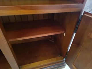 Mueble recibidor de madera