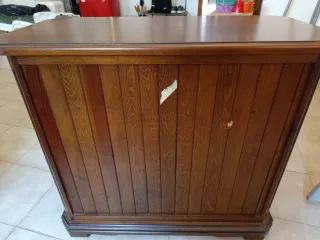 Mueble recibidor de madera