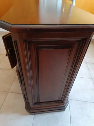 Mueble recibidor de madera
