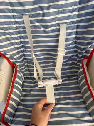 Trona de bebé con bandeja