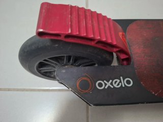 Patinete Oxelo Rojo y Negro