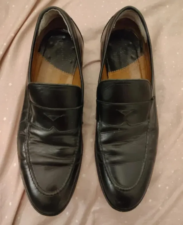 2 paia di scarpe eleganti Green Coast nere 43 e 44