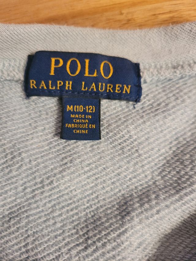 Sudadera Polo Ralph Lauren Talla 12