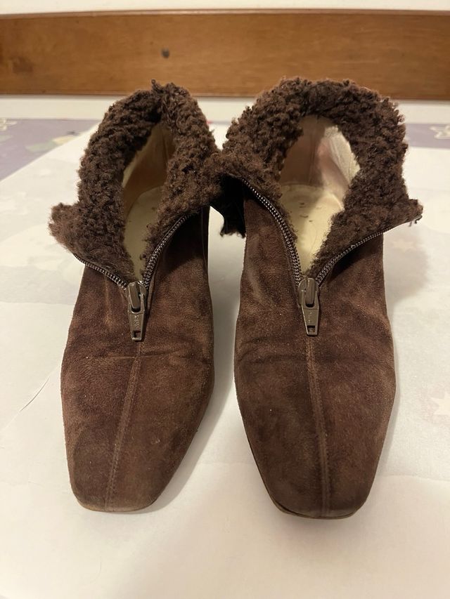 Stivaletti Armani donna marroni