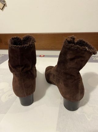 Stivaletti Armani donna marroni