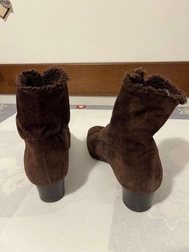 Stivaletti Armani donna marroni