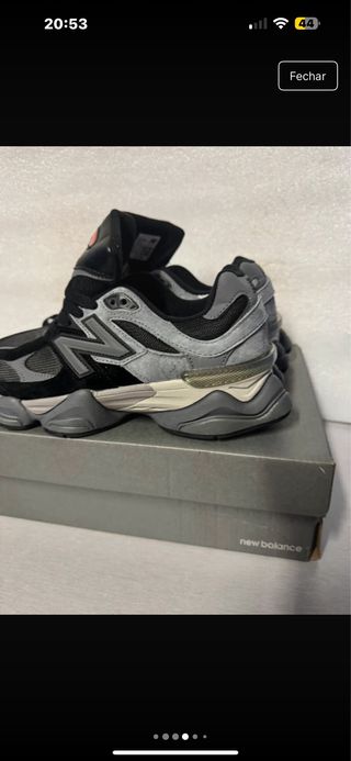 Tênis New Balance 9060 Preto e Cinza