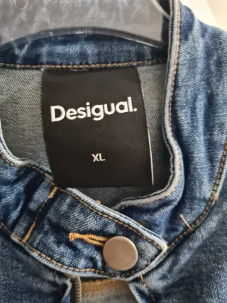 Chaqueta Vaquera Desigual Talla XL
