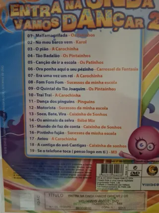 Entra na Onda Vamos Dançar Vol. 2 - dvd
