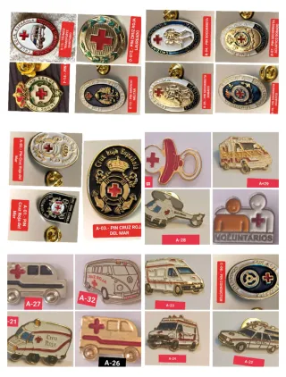 INSIGNIAS COLECCIONISMO Cruz Roja