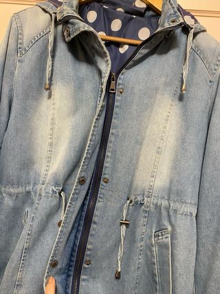 Chaqueta tejana reversible XXL